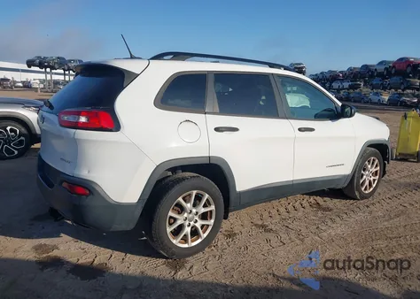 2016 Jeep Cherokee Sport z USA, uszkodzony, nr VIN 1C4PJLABXGW207497